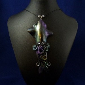 Deep Space Squid Necklace